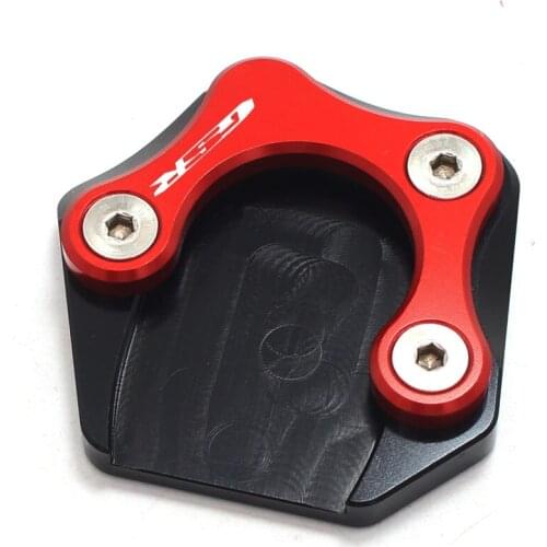 Motorcycle bracket foot side bracket extension pad support plate for SUZUKI GSR750 GSR 750 2011 2012 2013 2014 2015 2016