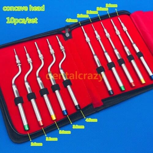 Best Concave head Maxillary sinus lifting device internal lifting tool Maxillary sinus elevator implant bone extruder Curved
