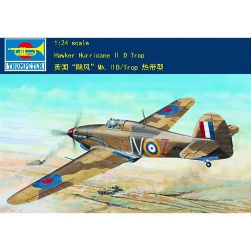 Trumpeter 1/24 02417 Hurricane MK II D/TROP model kit