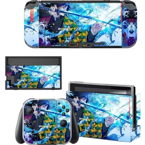 Demon Slayer Nintendo Switch Skin Sticker NintendoSwitch stickers skins for Nintend Switch Console and Joy-Con Controller
