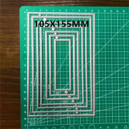 New Arrival Frame Stencils Die and Stamps for DIY Scrapbooking Card Stencil Paper Craft Handmade Card