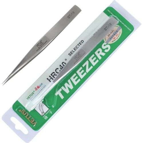 10pcs/Lot Vetus Eyelash Tweezer for 3D Volume Eyelash Blooming Tweezers ST Series