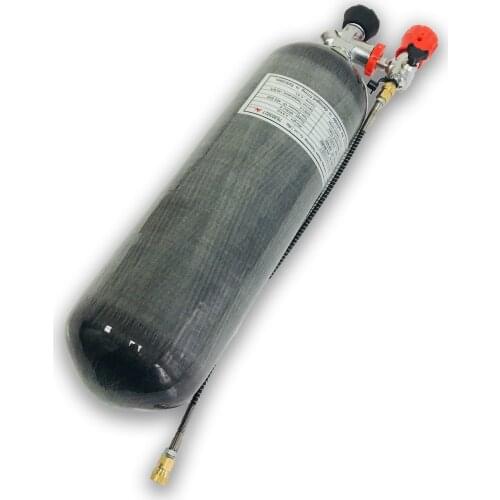 AC168101 Pcp Air Gun 6.8L 4500Psi Valve Scuba Cylinder Carbon Fiber Paintball Tank Cylinder Speargun Spearfishing Acecare