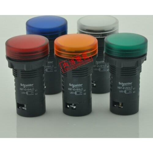 [SA]Original 22mm LEDs integrated XB7-EVB * LC AC / DC24V--20pcs/lot