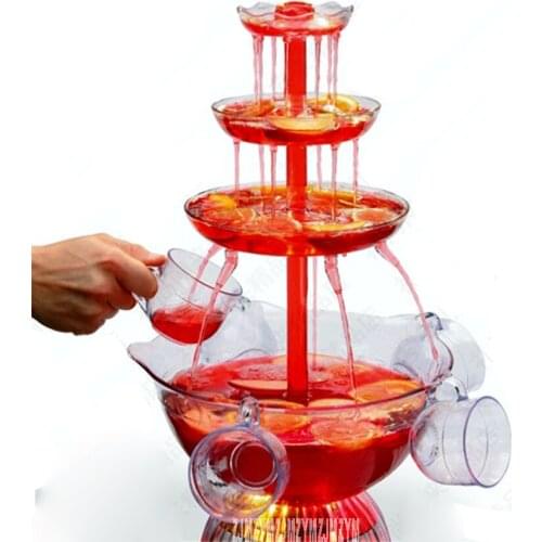 210 Red wine Fountains Factory Hotel Buffet Restaurant Wine Fountain Wine Export Machine Chocolate Fountain 110V 24W