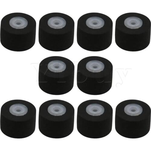 Yibuy 10x Audio Pressure Belt Wheel Recorder Pulley 10x6.2x1.5mm for Tape Deck