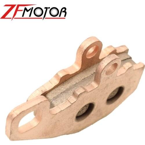 Motorcycle Copper Based Sintered Rear Brake Pads For KAWASAKI ZZR400 ZX400 1993-1999 ZZR600 ZX-6R ZX6R ZX10R ER-6N