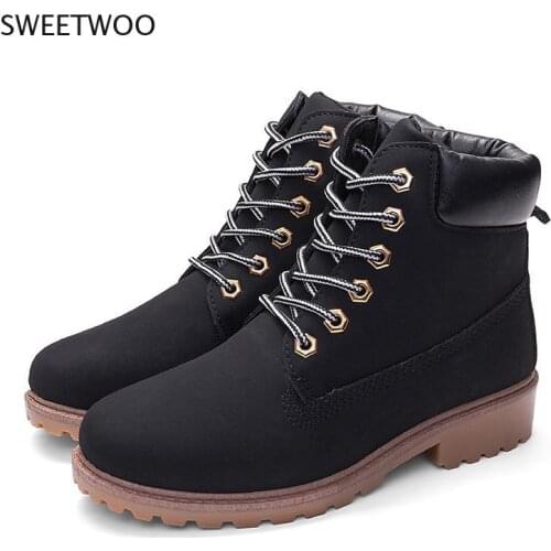 2021 Autumn Winter Shoes Women Plush Snow Boot Heel Fashion Keep Warm Womens Boots Woman Size 36-42 Ankle Botas Pink