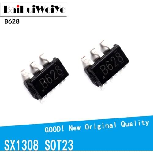 20PCS/LOT SX1308 B628 2A booster power chip output highest 25Vbooster SOT23 SOT-23 SMD New and Original IC Chipset MOSFET MOSFT