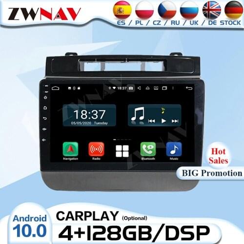 2Din Carplay Android 10 Radio Receiver For VW Touareg 2011 2012 2013 2014 2015 2016 2017 Audio Stereo Video Player GPS Head Unit