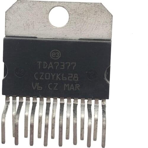 5PCS 10PCS TDA7377 ZIP-15 7377 ZIP15 Car radio power amplifier New and original