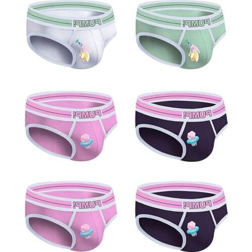 6Pcs High Quality Cotton Sexy Underwear Men Jockstrap Quick Dry Briefs Men Bikini Gay Mans underwear Male Under Wear Man