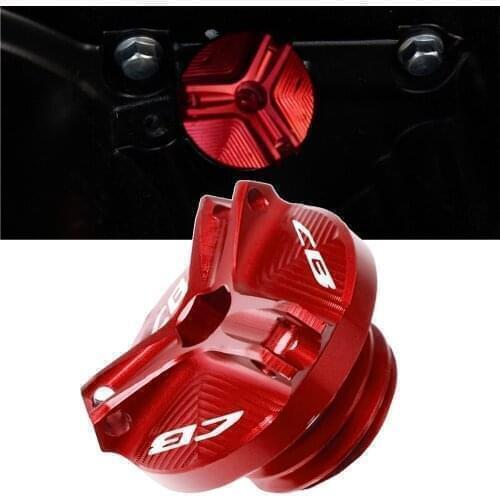 CB Oil Filler Cap Plug Cover For Honda CB1000R NERSPORTCAFE CBR1000RR FIREBLADE/SP CBR1100XX BLACKBIRD CBR600 CBR900 CBR900RR