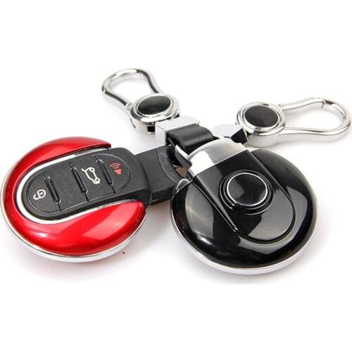 For Mini Cooper F54 F55 F56 F60 Key Protection Cover Red White Black Blue ABS Key Shell Case Styling Accessories