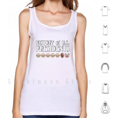 History Of U.s. Presidents tank tops vest sleeveless History Of Us Presidents Obama Trump Clown Potus 45