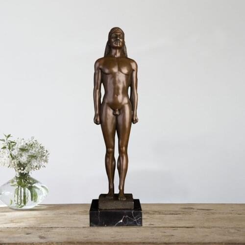 Ivorique DS-005 gothic decor home living room decor sculpture modern art office decoration greek Milo bronze statue sculpture