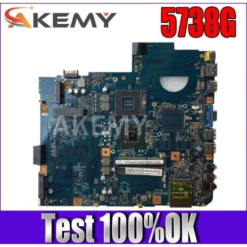 Akemy for Acer Aspire 5738 5738G laptop motherboard MBP5601005 MB.P5601.005 09925-1 48.4CG10.011 Mainboard free cpu