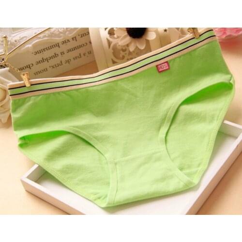 New Fashion Candy Color Girls Underwear Cotton Triangular Bracelet Waist Girls Underwear Wofee 12-20year Children Clothes