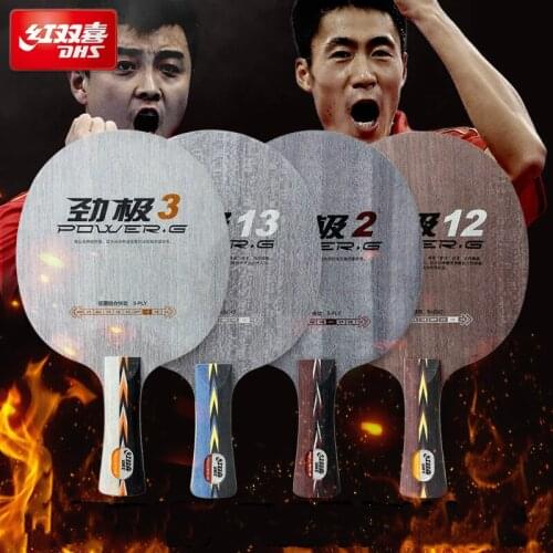 DHS POWER G12 PG13 PG2 PG 3 Loop+Attack OFF Table Tennis light Blade for PingPong Racket PING PONG BAT