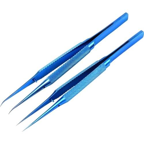 Titanium alloy tweezers professional maintenance tool 0.1mm edge precision fingerprint tweezers Apple main board copper wire