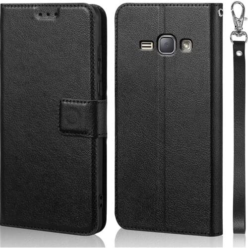 Luxury Flip Case for Samsung Galaxy J1 2016 J120 J120F J1(6) SM-J120F/DS Cover Original Book Design Leather Phone Coque Wallet