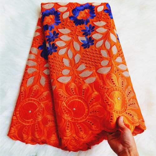 Swiss Cotton Voile Lace Fabric High Quality African Women Party Dress Rhinestone Embroidery French Tulle Lace Fabric TL13 (1)