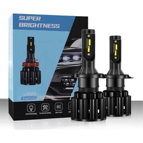 110W 18000LM 6500K Led Car Headlight 9005/HB3 9006/HB4 H3 H1 H8 H7 H4/HB2/9003 H11 H9 9012 Super Bright CSP CHIP Bulb