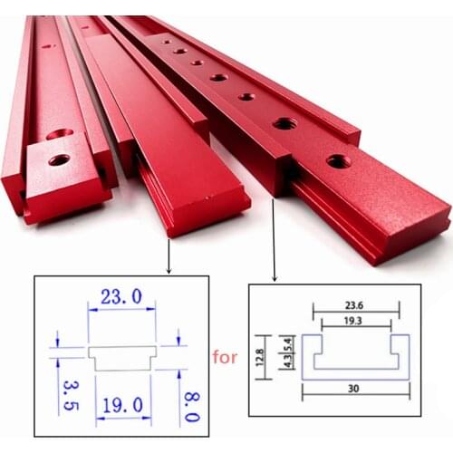 Aluminium Alloy M6 M8 T-Track Sliding Nut T Slot Nut T Track Slot Sliding Slab Slide Block for T-slot T-track Woodworking Tools