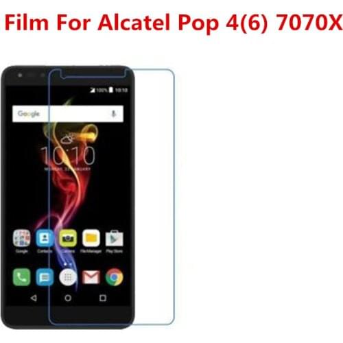 1/2/5/10 Pcs Ultra Thin Clear HD LCD Screen Protector Film With Cleaning Cloth Film For Alcatel Pop 4(6) 7070X