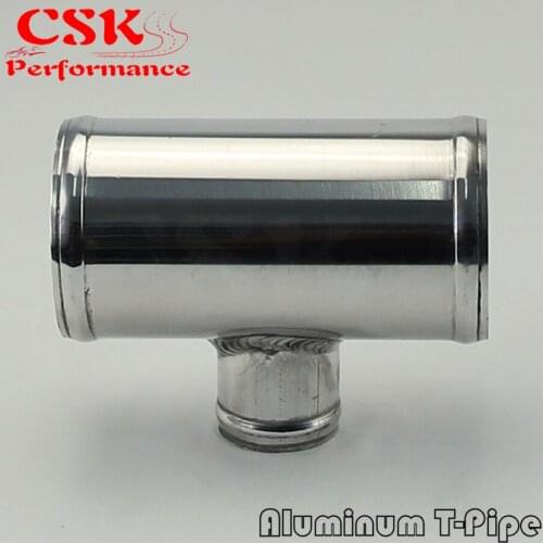 2.5" 63mm OD Aluminium Bov T-Piece Pipe Hose 3 Way Connector Joiner Spout 35mm OD