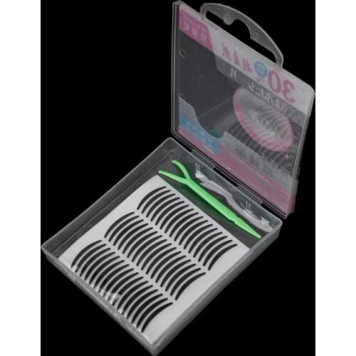 240 Pair Black Eyeliner Sticker False Eye Liner Stencil Set for Women