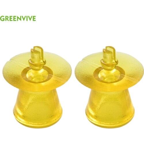 30 pcs Yellow Durable Base Mount Cell Cups Cultivation Beehive Royal Jelly Bench Cultivation Beehive Cup Box Beekeeping Tools
