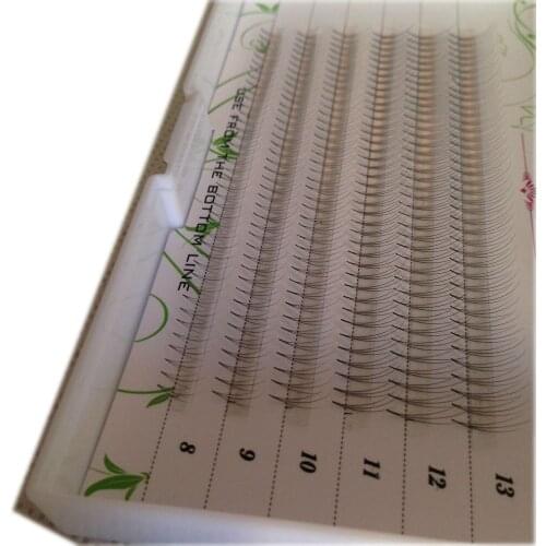 3D 0.07/0.10mm Thickness C Curl Volume Individual Grafting Eyelashes 8mm to 13mm Mixed Professional Makeup Lashes Nautal Soft