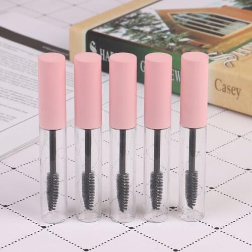 5Pcs Packaging Container Empty Mascara Container Bottle Tube 10ml Empty Cosmetic Oil Mini Clear Cosmetic