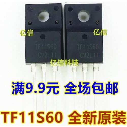 5pcs TF11S60 AOTF11S60 600V11A TO-220F IC