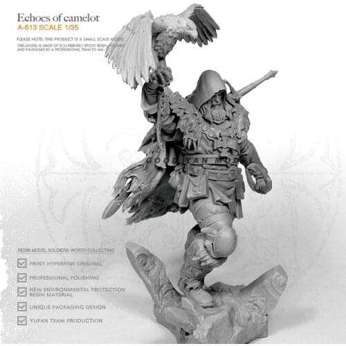 50mm 1/35 Resin model kits figure colorless and self-assembled A-613