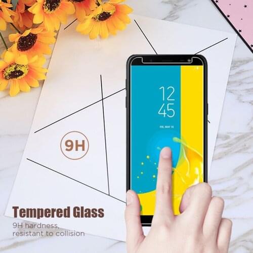 9H Tempered Glass For Samsung Galaxy A7 A10 A20 A30 A40 Front Film Screen Protector For Samsung Galaxy A9 Pro A6 A8 Plus HD