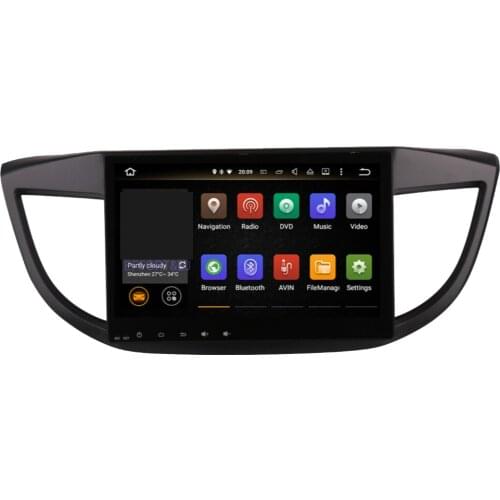 Android 10.1" Car GPS Navigation For Honda CR-V 2012-2016 Car Radio Stereo Multimedia DVD Player With BT WIFI