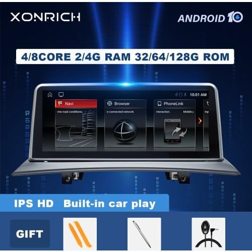 IPS 4GB+128GB 2 din Android 10 Car DVD Radio For BMW X3 E83 2004 - 2012 Multimedia Video Player GPS Navigation Audio Head Unit