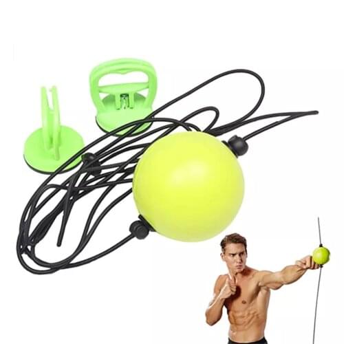 Boxer Reflex Speed Ball Sanda Boxer Raising Reaction Force Sucker Suspend Kick Boxing Fighting Training Reflex Agility Muay Gym