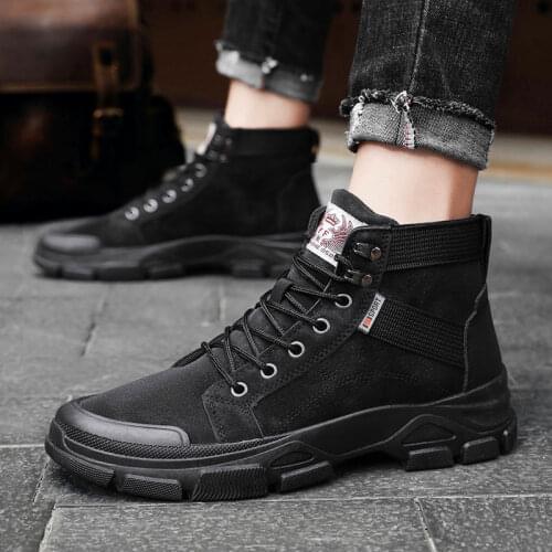 Men Running Shoes Light Weight Classic Lace Up Low-Cut Men Sport Shoes Black Walking Sneakers Men