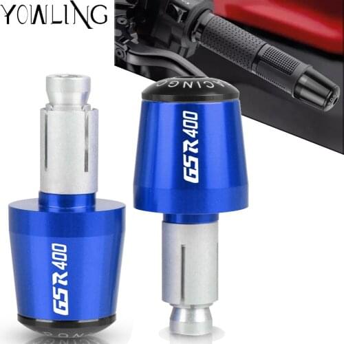 FOR SUZUKI GSR400 GSR 400 2008 2009 2010 2011 2012 Motorcycle Grip Accessories 7/8" 22MM Handlebar Hand Grips Handle Bar End Cap