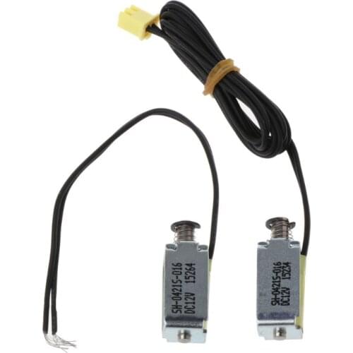 E7CC Micro Mini Solenoid Valves Electromagnet Open Frame DC 12V Push-Pull Type Magnet