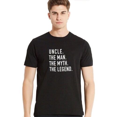 Uncle Shirt Uncle The Man The Myth The Legend Uncle T Shirt Fathers Day Gift for parents Husband Tshirt Uncle Gift Cool tops tee