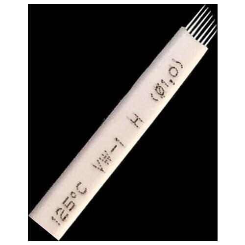 Wholesale Microblading Needles Permanent Makeup Eyebrow Tatoo Blade Microblading Needles For 3D Embroidery Manual Tattoo Pen Ma