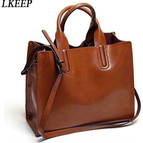 Leather Handbags Big Women Bag Casual Female Bags Crossbody Shoulder Bag High Quality Ladies Large 2021