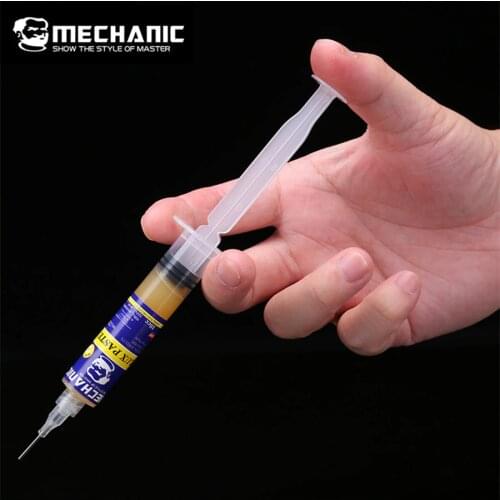 MECHANIC 10CC Soldering Flux NO-Clean Solder Flux Paste for Smartphone Computer Motherboard SMD PGA BGA PCB Repair Tools