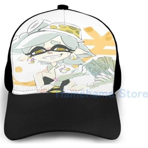 Fashion Splatoon (2) Basketball Cap men women Graphic print black Unisex adult hat