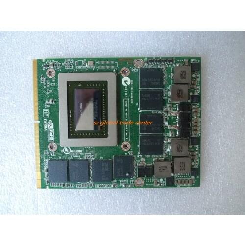 Original Quadro 3000M Q3000M VGA Graphics Video Card 2GB for Dell Precision M6600 M6700 M6800 HP 8760W 8770W 8740W N12E-Q1-A1