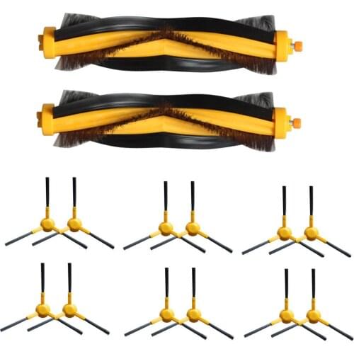 Main Brush Side Brush for Ecovacs Deebot DT85 DT83 DM81 DM85 DT85G DE33 DD35 DR98 Robot Vacuum Cleaner Parts